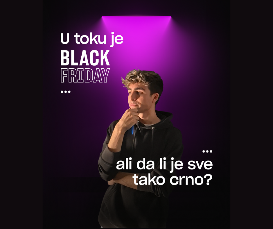 Black Friday akcija - svi kursevi programiranja - 50% off