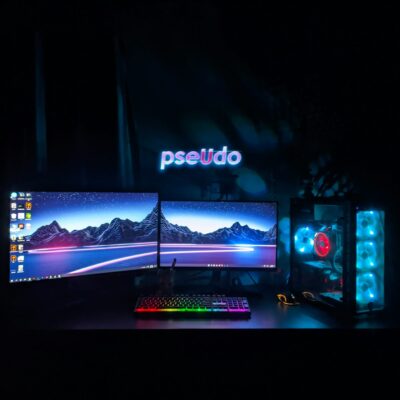RGB gaming setup